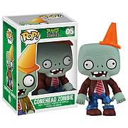 Plants vs. Zombies Conehead Pop! Vinyl Figure, Not Mint